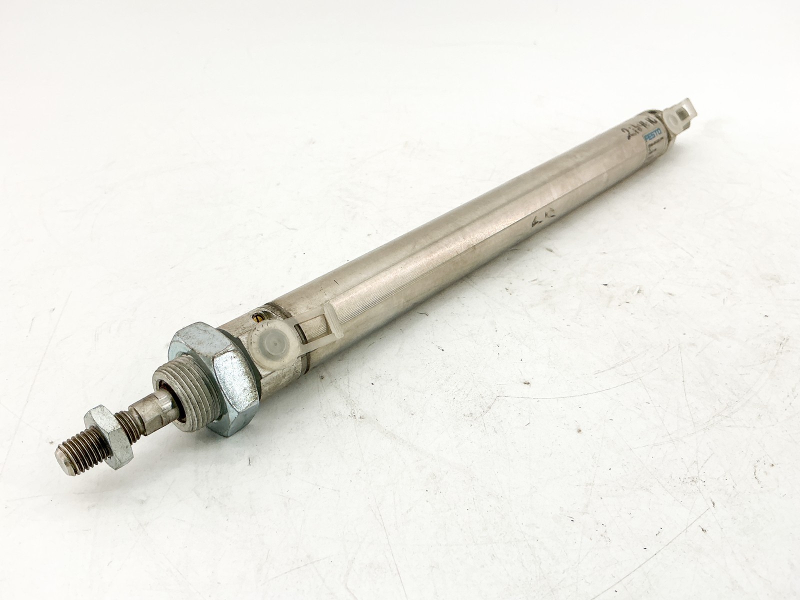 New Festo DSNU-25-225-PPV-A Pneumatic Cylinder 25mm Bore 225mm Stroke – No Box