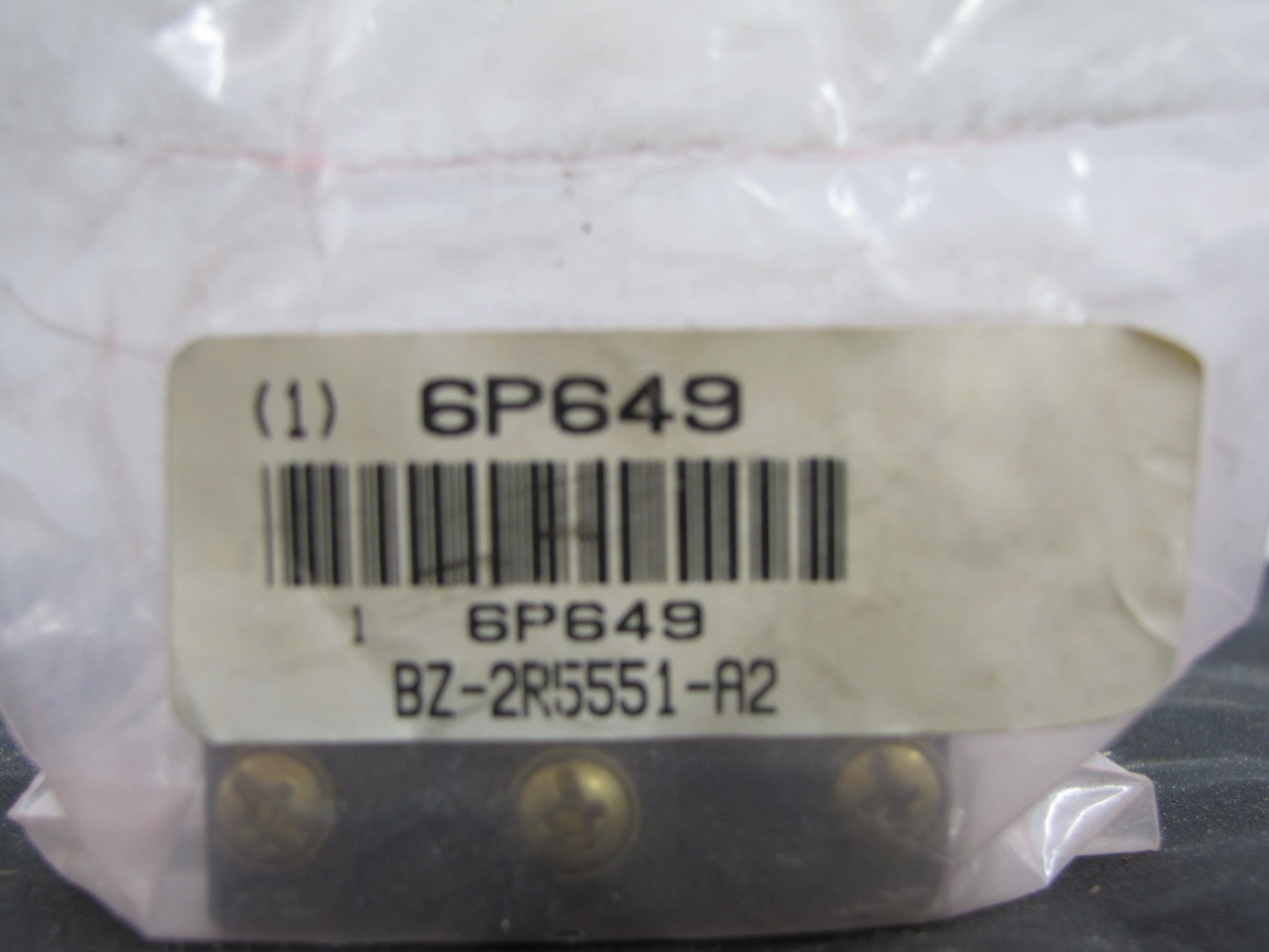 MICRO SWITCH BZ-2R5551-A2 480VAC 15A