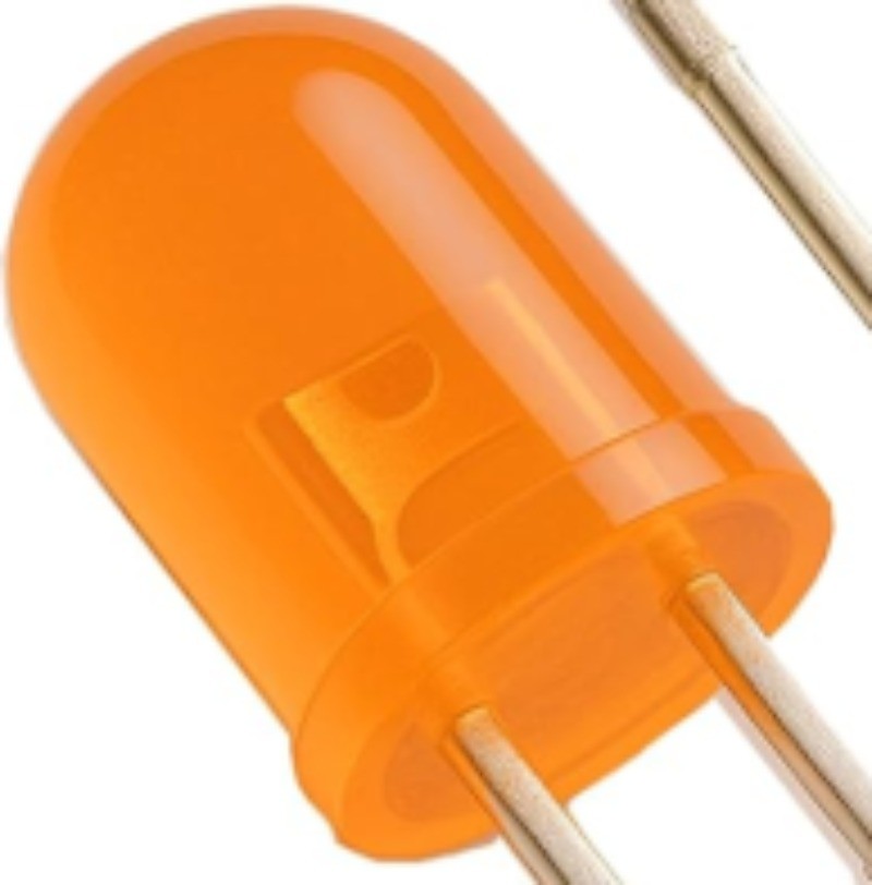 1 pc Orange VF:1.9-2.1 IF 20mA, Cost-UNEffective, USED