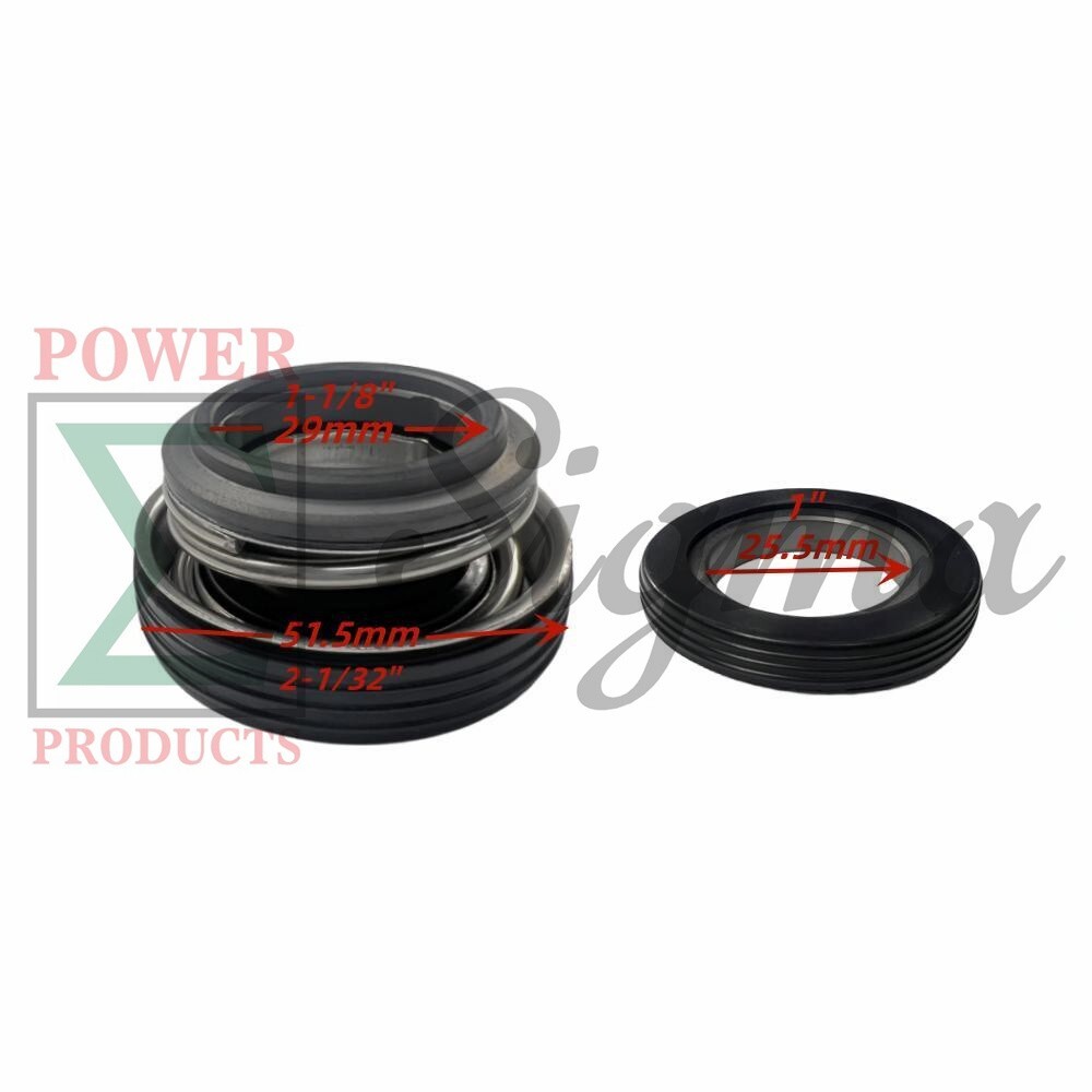 Gasket Mechanical Seal Kit For NorthStar 3″IN Trash Pump 21000GPH 240cc 106130