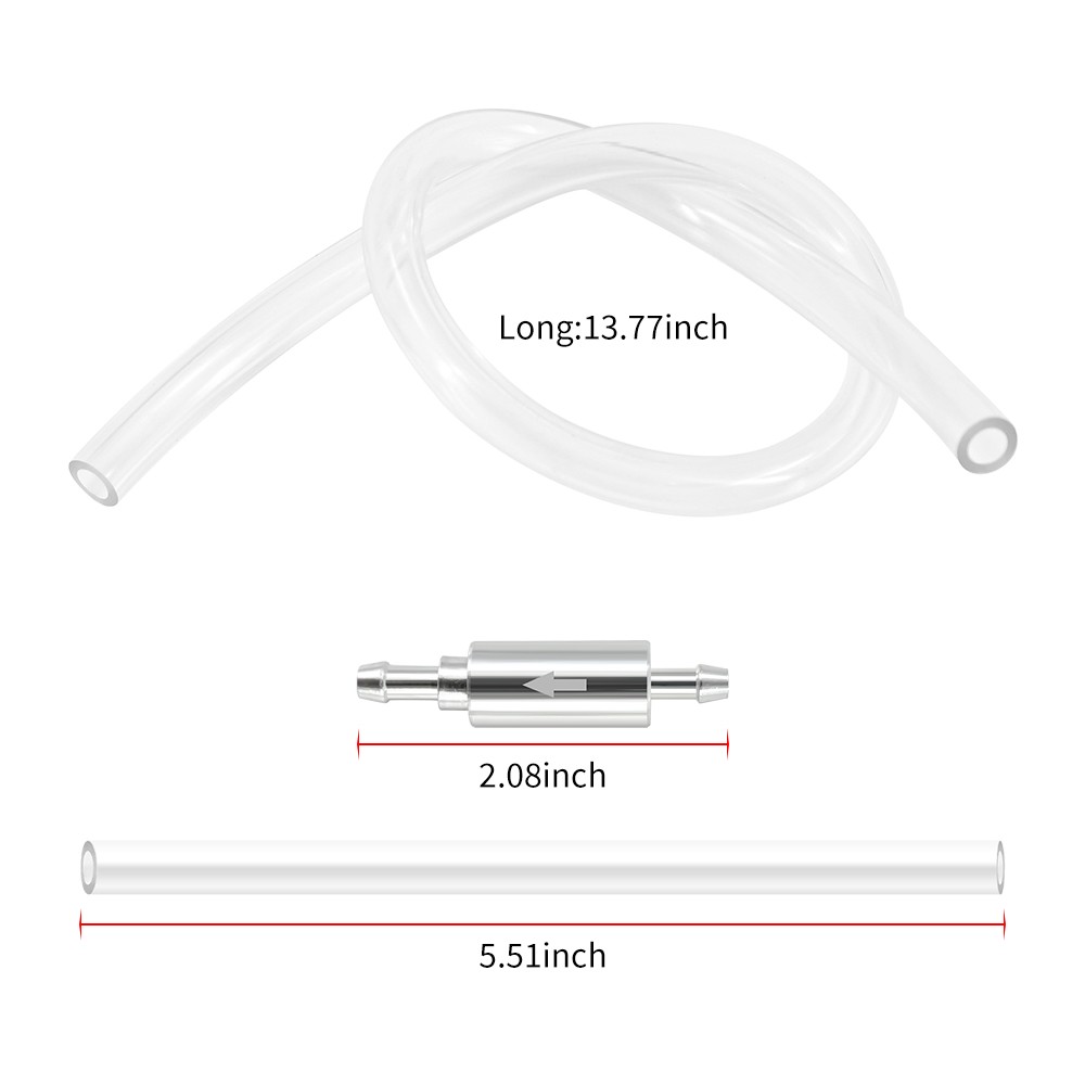 Motorcycle Car Brake Bleeder Hose-One Way Check Valve Tube Bleeding Tool Kit