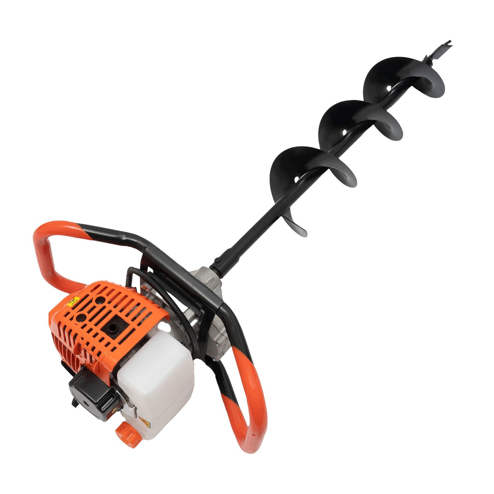 52CC Post Hole Digger Gas Powered Earth Auger Borer Ground 4″ 6″ 8″ Bits