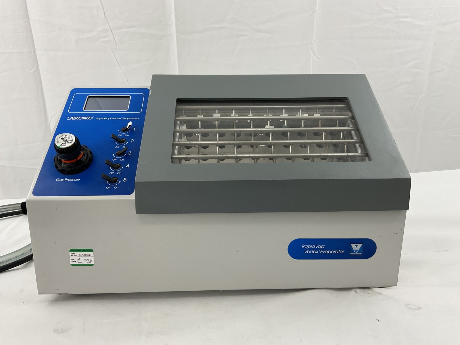 Labconco 7320020 RapidVap Vertex Evaporator 50 Sample Concentrator Lab System