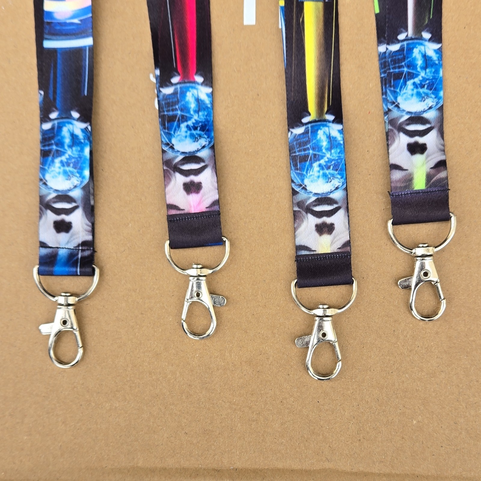 Assorted Guest Lanyards W/clips Diamond VIP Elite. Mixed Colors. Lot Of 300