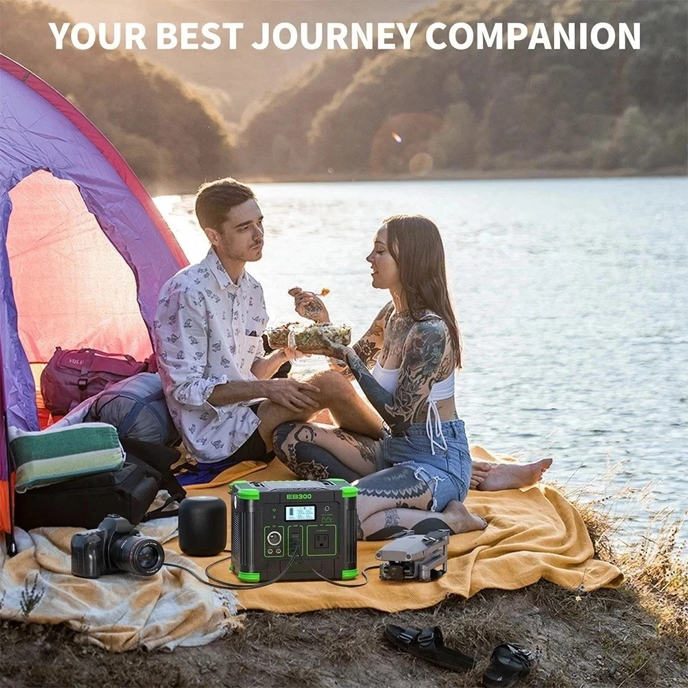 All-Round 330W 288.6Wh Portable Power Station Charger Generator Battery NEW