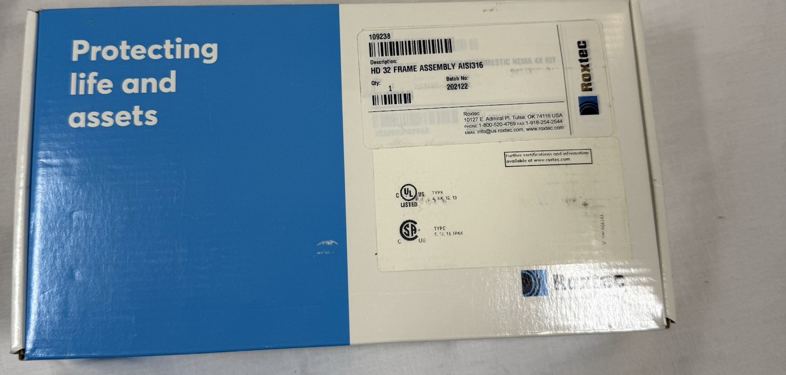 Roxtec HD‑32 Frame Assembly 316L Stainless Steel