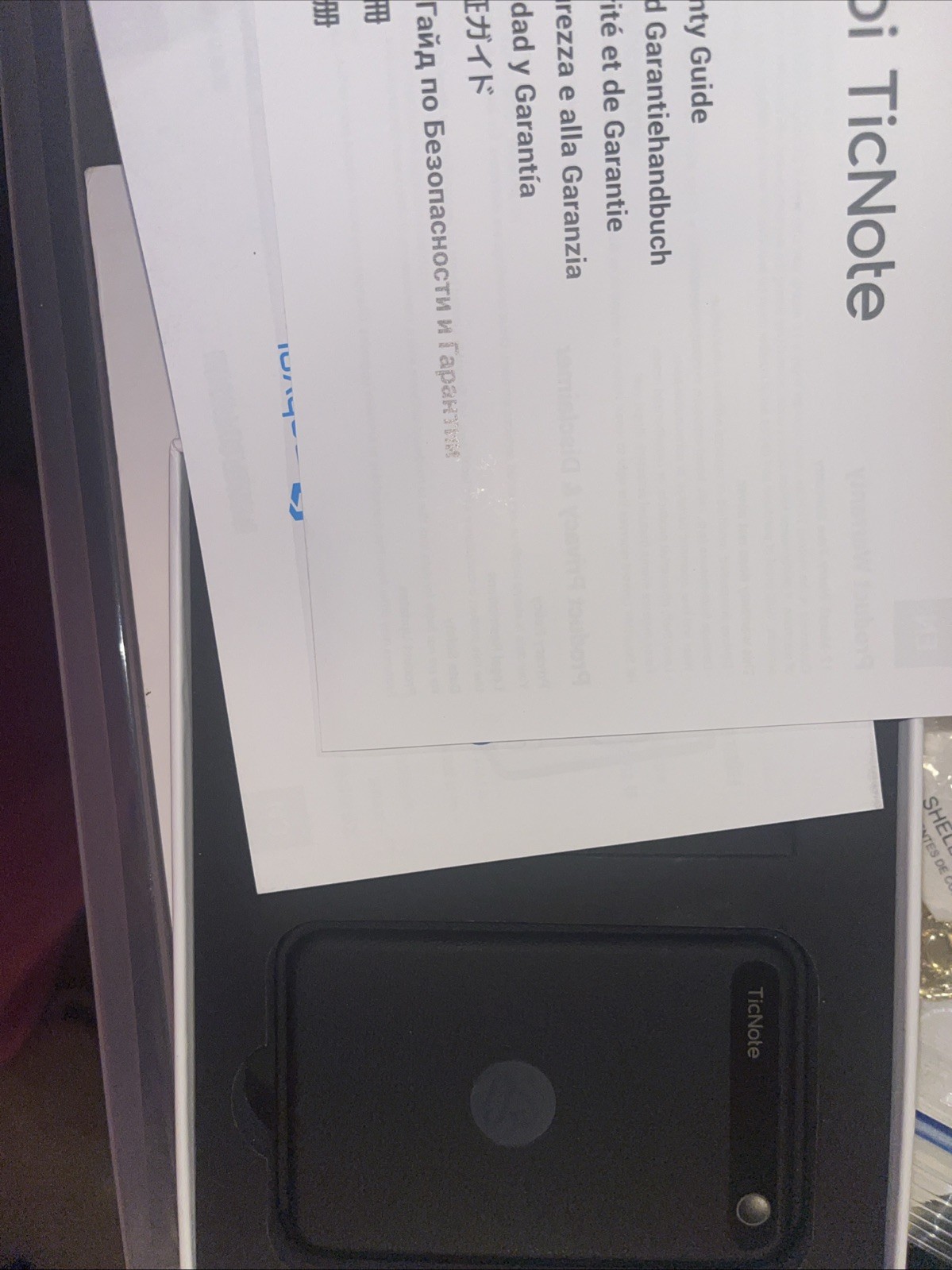 TicNote Mobvoi Al Voice Transcriber – Brand New In Box