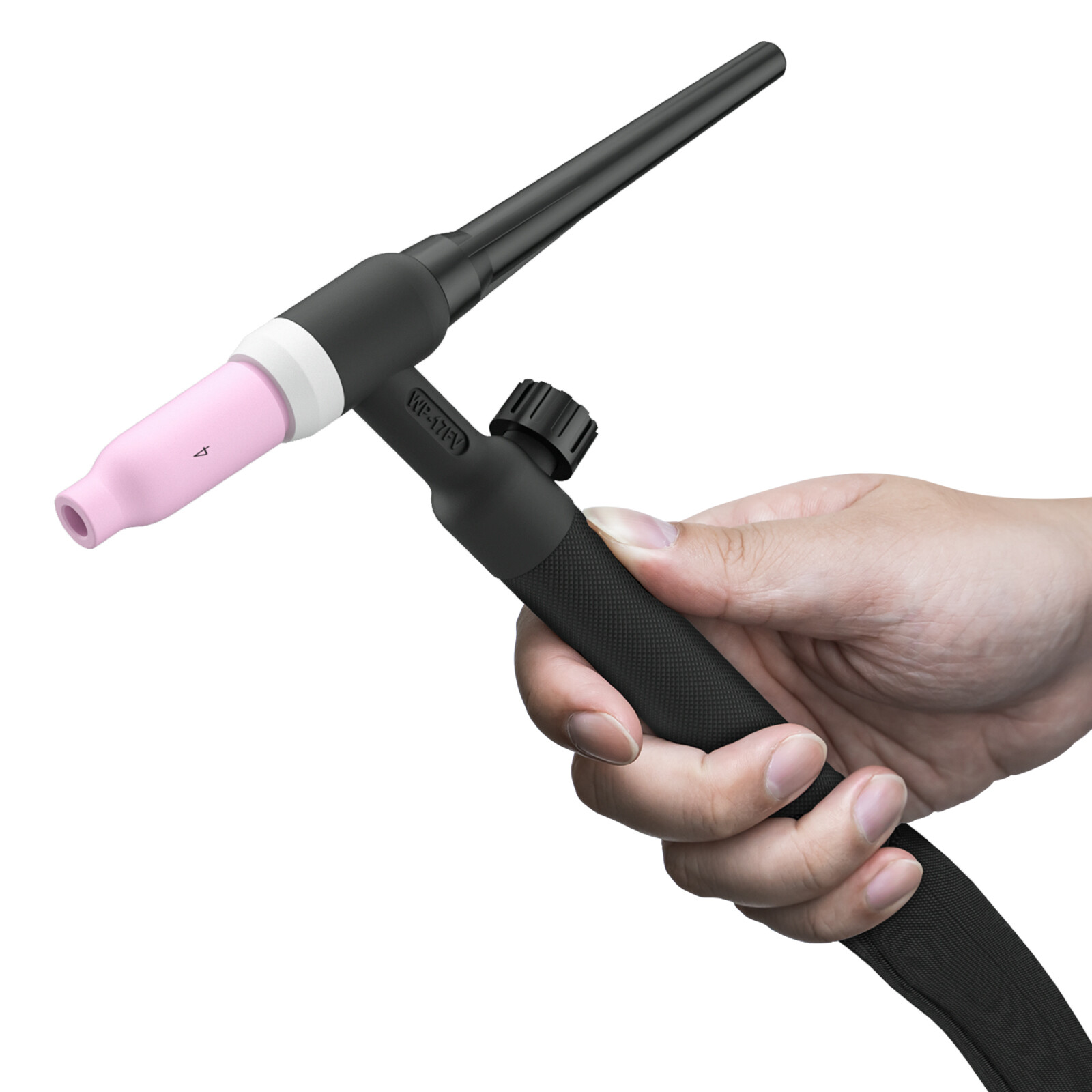YESWELDER WP-17FV TIG Torch w/Gas Valve & 12ft Cable – Air Cooled