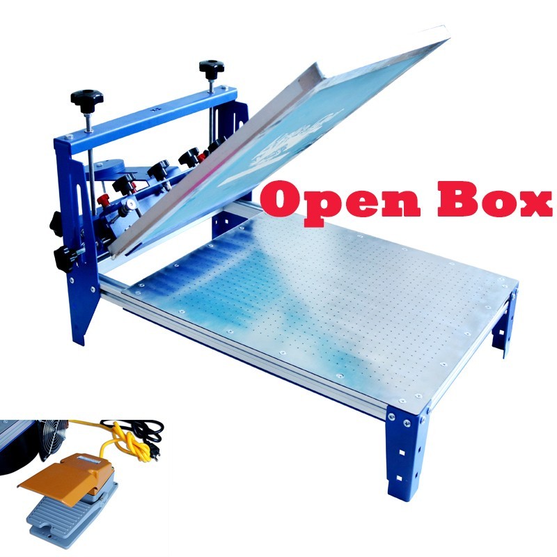 Open Box! 20»x24» 3-Directions Vacumm Screen Printing Machine Screen Printer