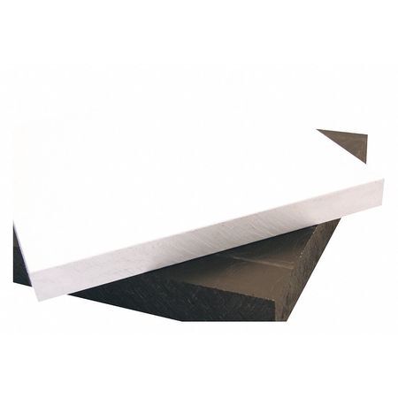 Zoro Select 1Zba6 Black Hdpe Sheet Stock 48″ L X 24″ W X 1.000″ Thick