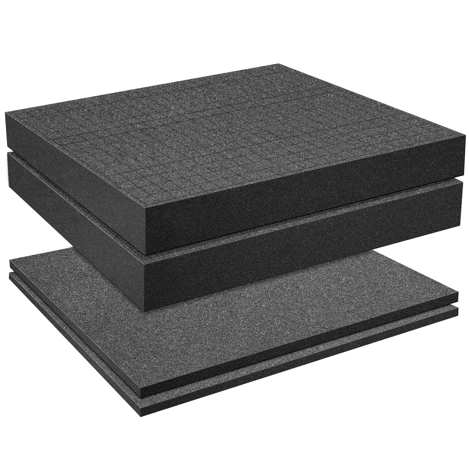 4 PCS Pick Apart Foam Insert- 2 Size Pick and Pluck Foam- Pluck Pre Cube Sheet F
