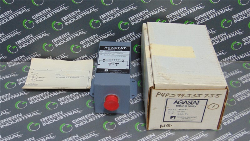 NEW Agastat 7012ACH2 Timing Relay Module 120V 1.5-15 Seconds