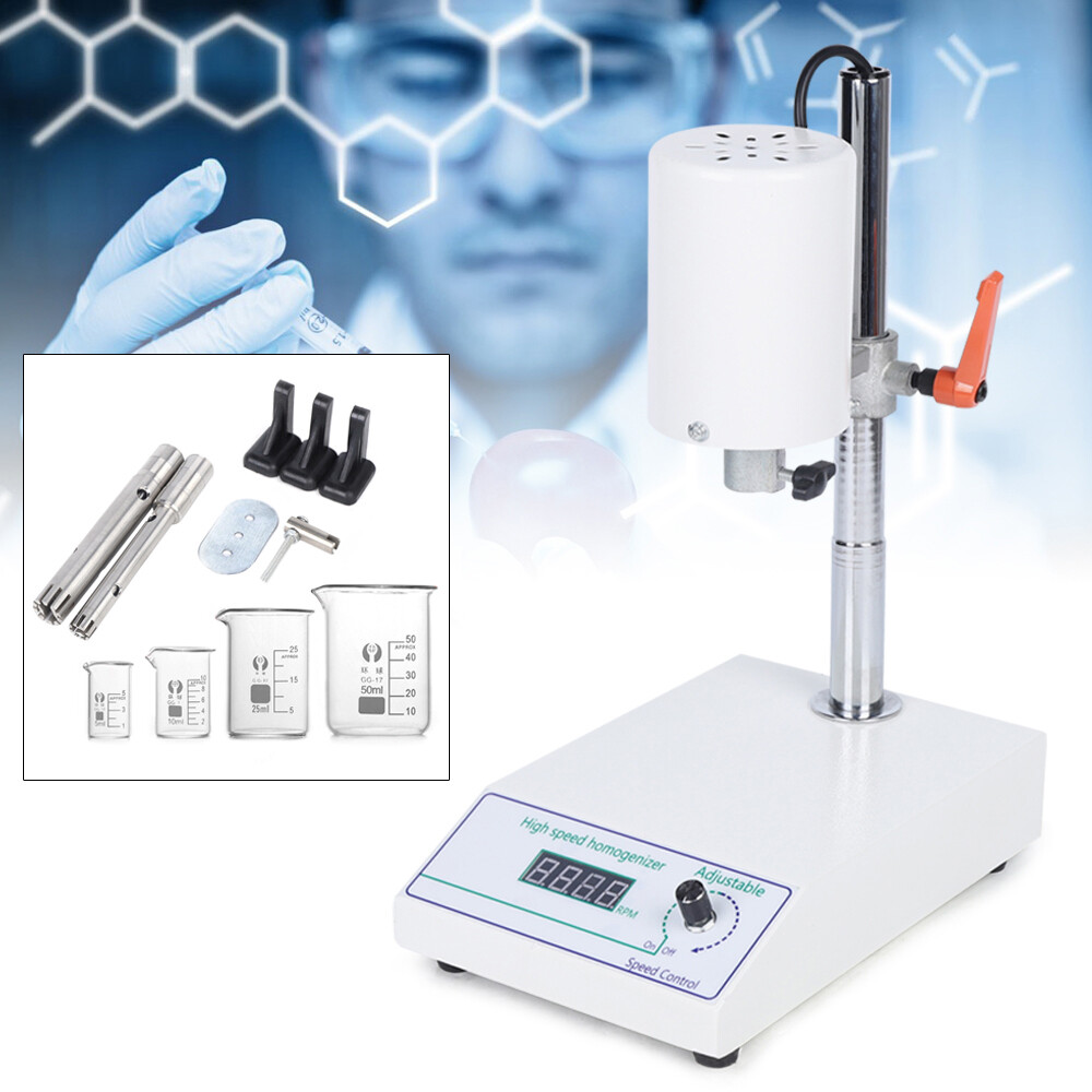 FSH-2A Adjustable High Speed Homogenizer Lab Disperser Mixer 22000rpm 110V