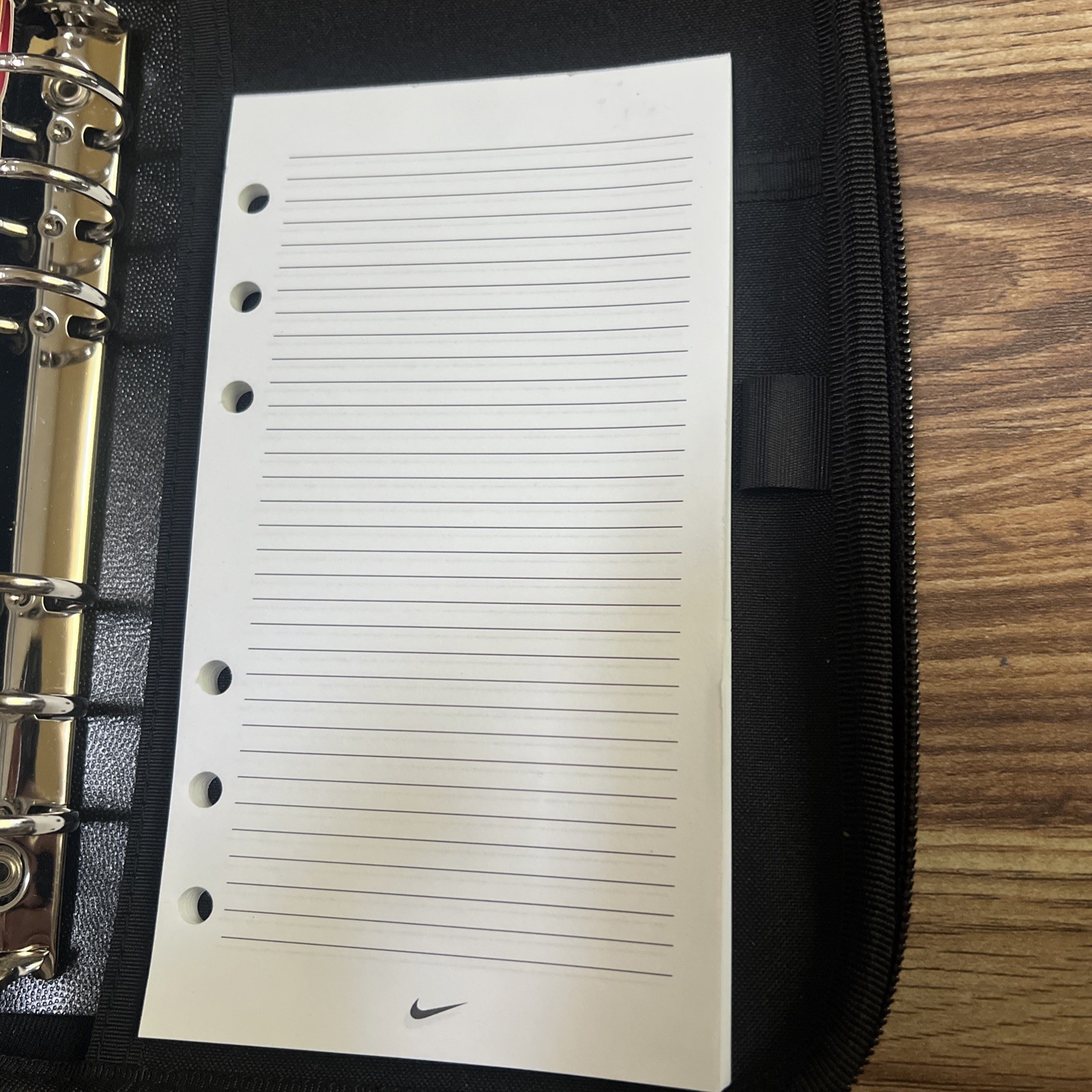 RARE VINTAGE Y2K Nike Mead Student Day Planner Black Vintage Y2K