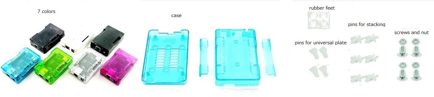 Physical Computing Lab Convertible Case Set for BeagleBone New SEALED Black