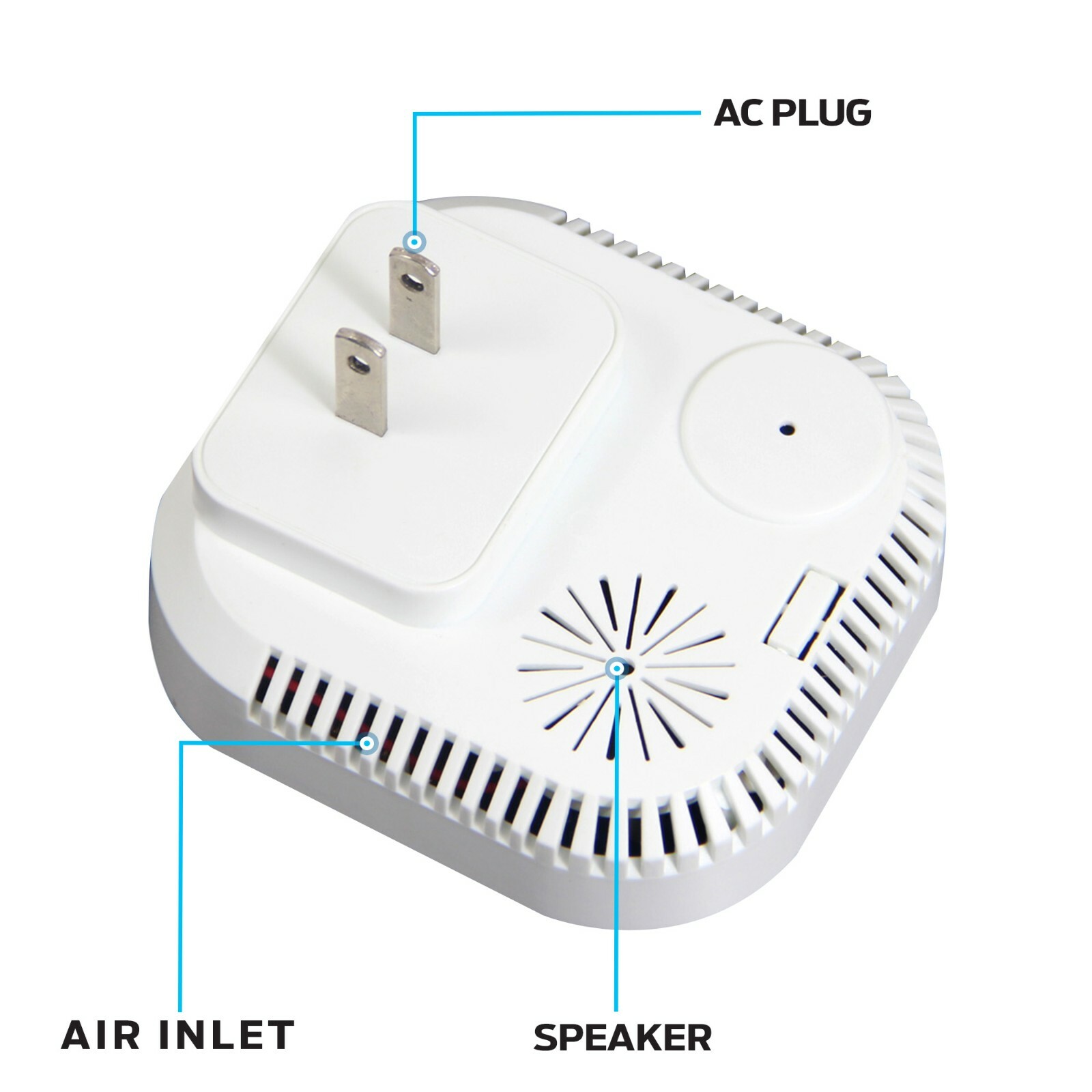 Natural Gas Detector, Propane Detector, Methane LPG Natural Gas Alarm 4 Home RV