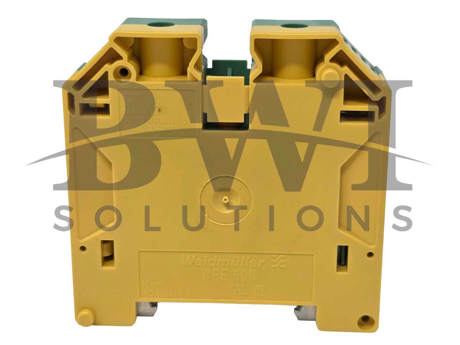 NEW Weidmuller 1846040000 Terminal Block AWG 14-1/0 WPE 50N Box of 10