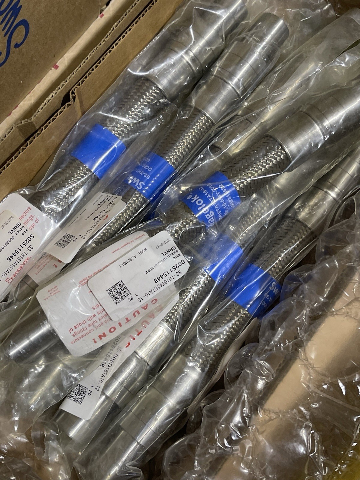 Lot Of Swagelok Fittings, Hoses, Valves, Filters, SS Stainless Steel, HC C-276
