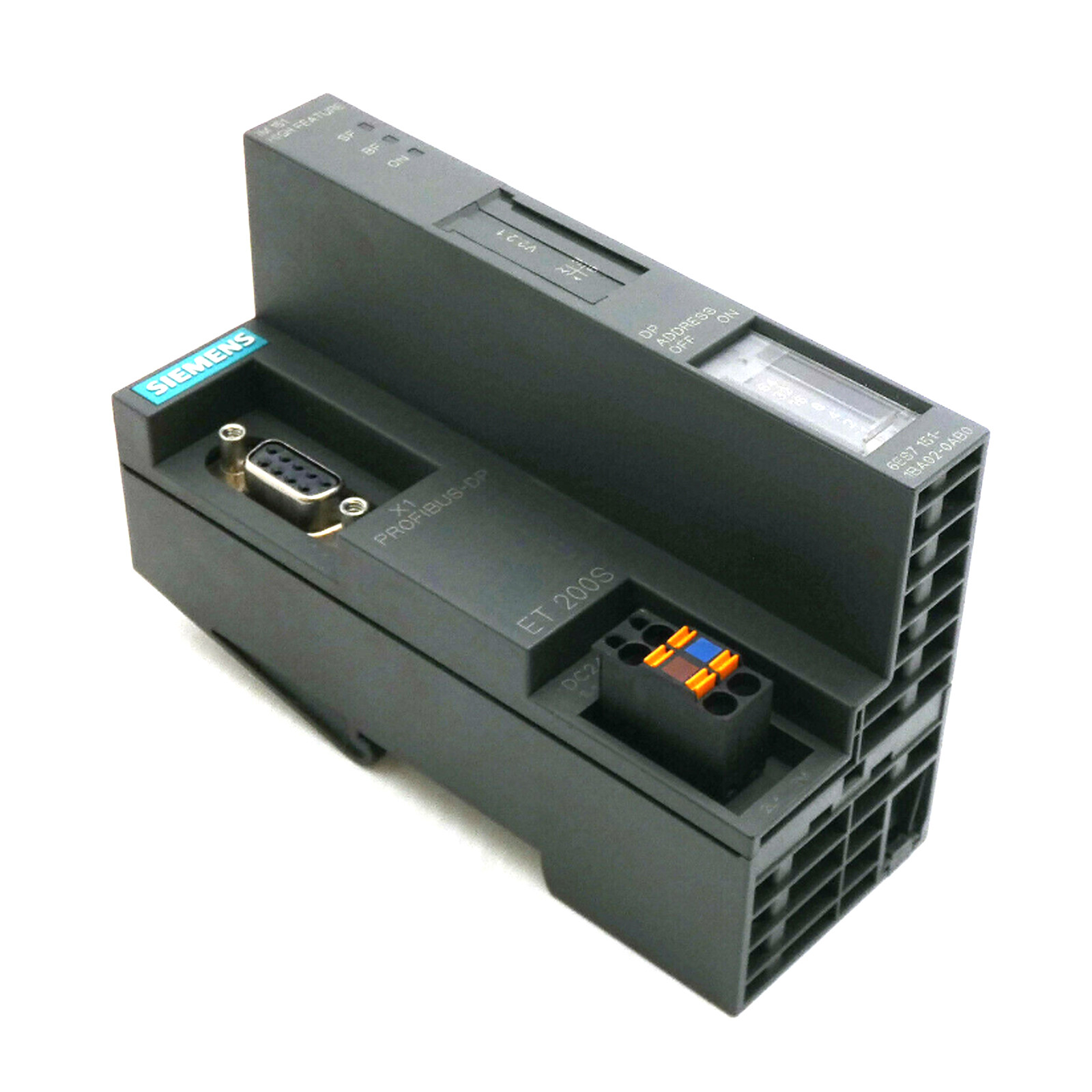 SIEMENS 6ES7 151-1BA02-0AB0 SIMATIC DP INTERFACE MODULE IM151-1 HIGH FEATURE PLC