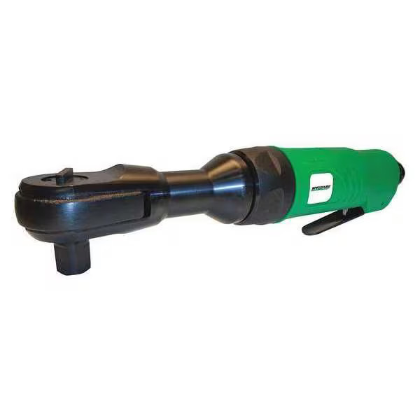 Speedaire Ratchet, 1/4 in, NPT, 1/2 in Square 45NW47 Aluminum Green/Black
