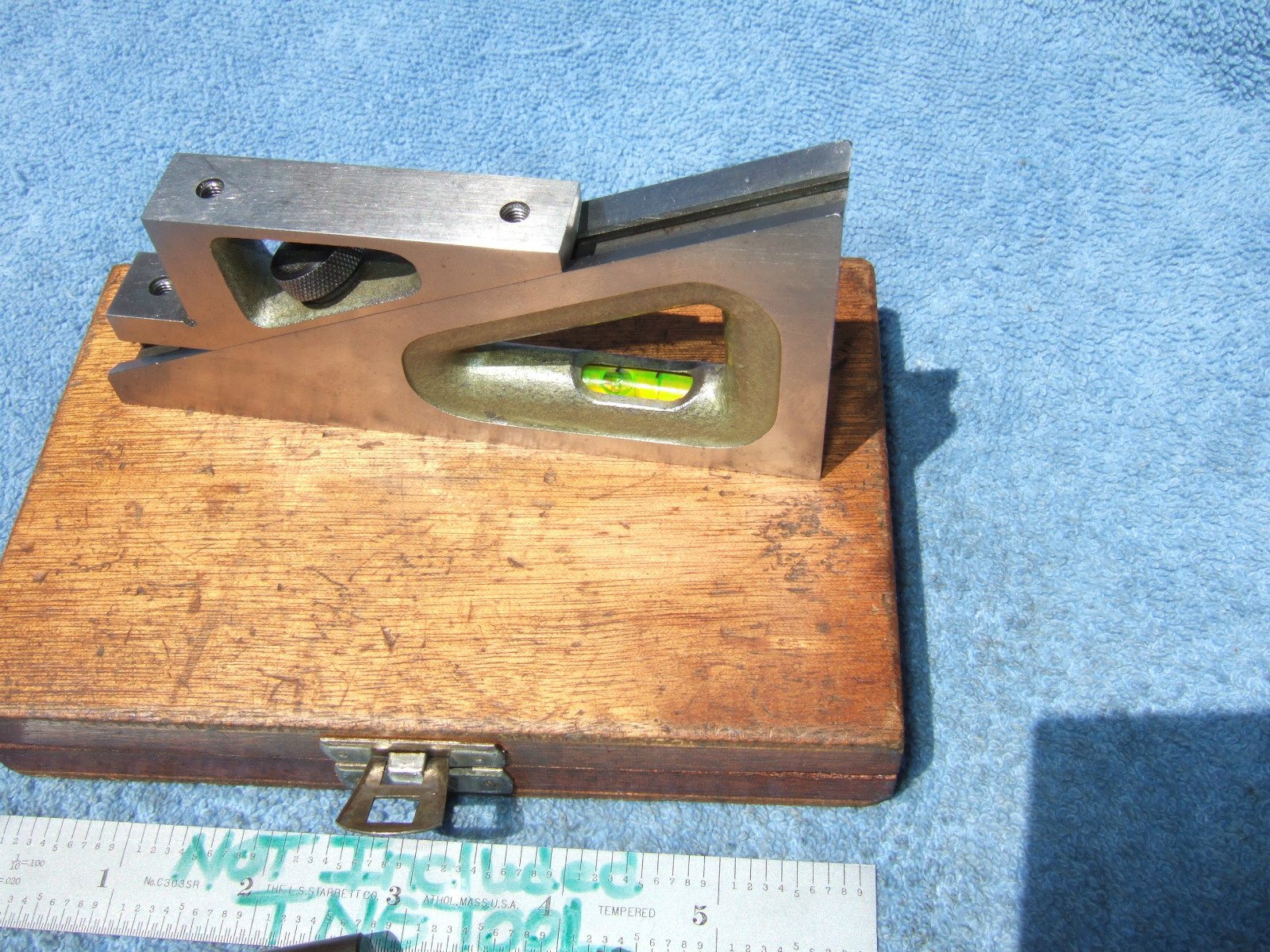 PLANER GAGE W/CASE HELIOS MACHINIST GERMAN MADE MANY MORE US MADE HERE