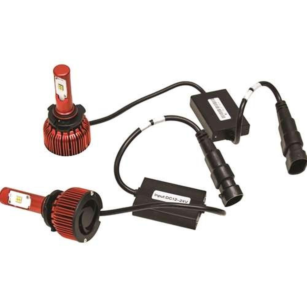 KM LED 9005 or 9012 Bulb Headlight Conversion Kit