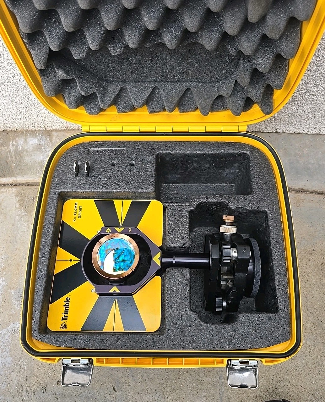 Traverse Kit Trimble V.3 K=-35.0MM OFF Set And Seco Base Clean Hard Case & Key