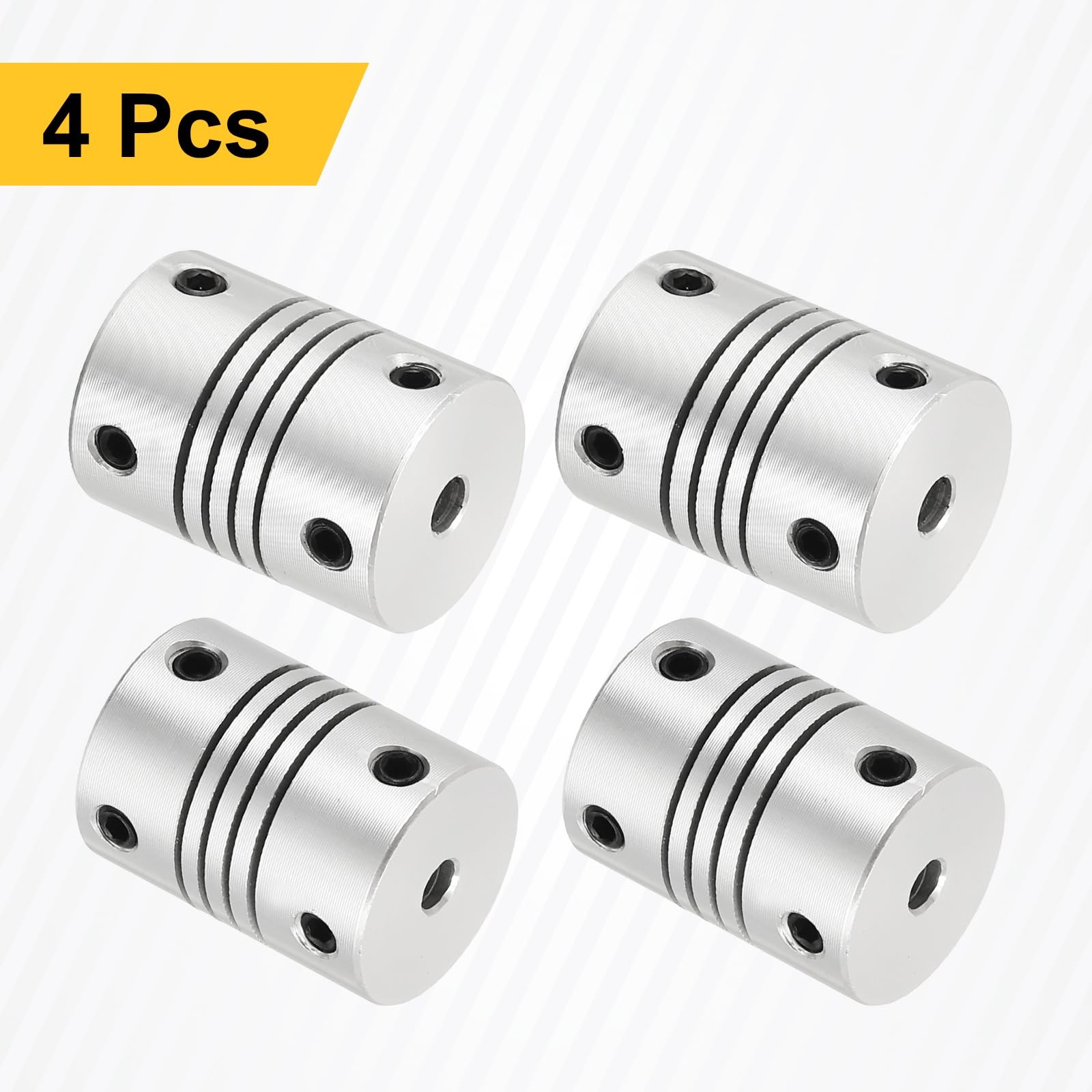 uxcell 3mm to 3.17mm D15xL20mm Flex Coupling