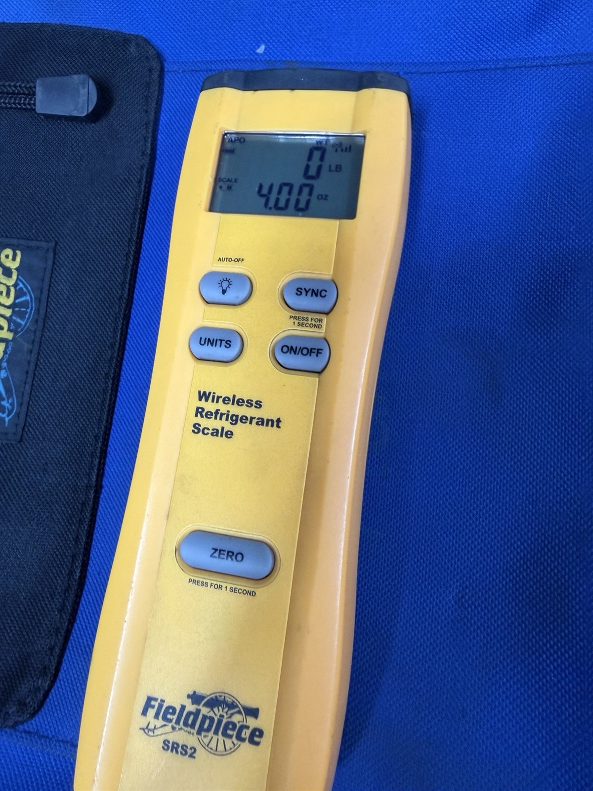 Fieldpiece SRS2 Wireless Refrigerant Scale 220lb 100kg Cap w/ Remote