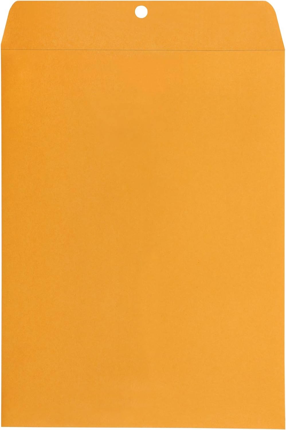 Clasp Kraft Envelopes for Documents, Gummed Mailing Envelope, 9″ X 12″, 100-Pack