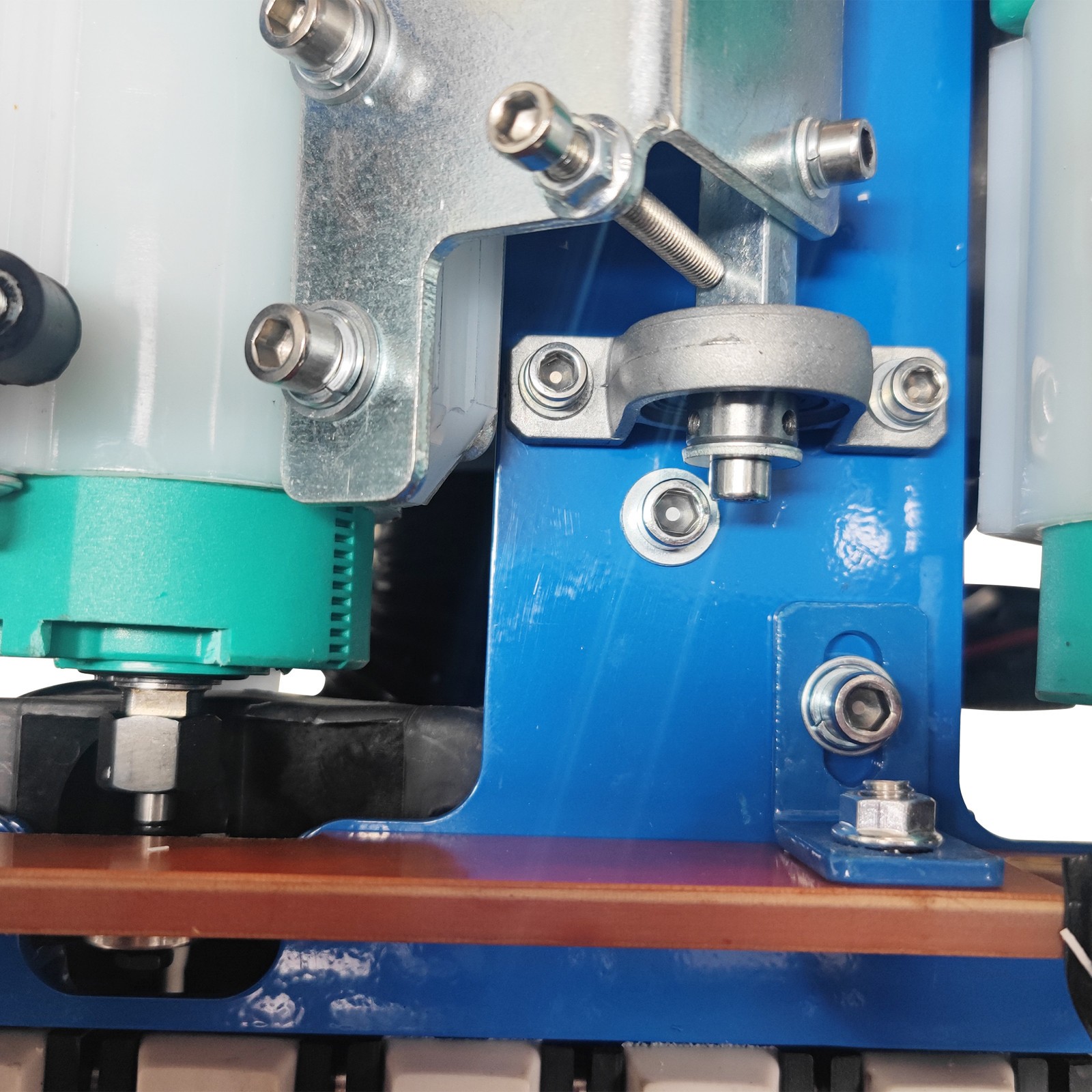 110V Automatic Straight Curved Line Edge Banding Machine 0-19.7ft/min Edge speed