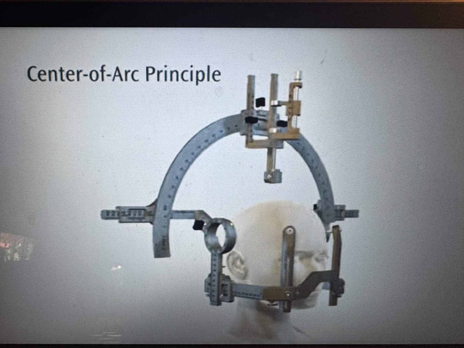 Leksell Multi Purpose Stereotactic System: Head Frame Arc , G Frame and Clamp