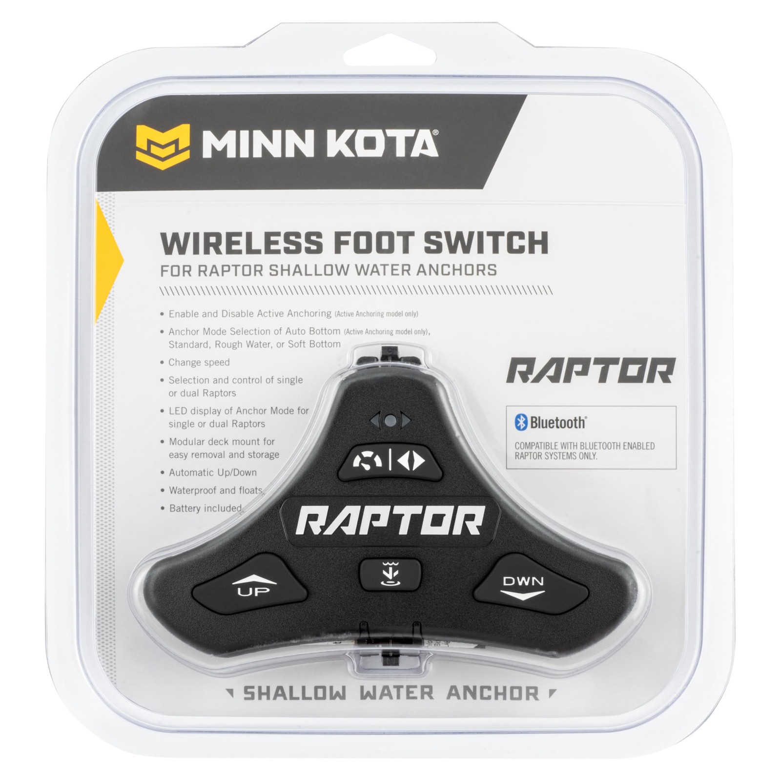 Minn Kota Wireless Bluetooth Foot Switch for Raptor