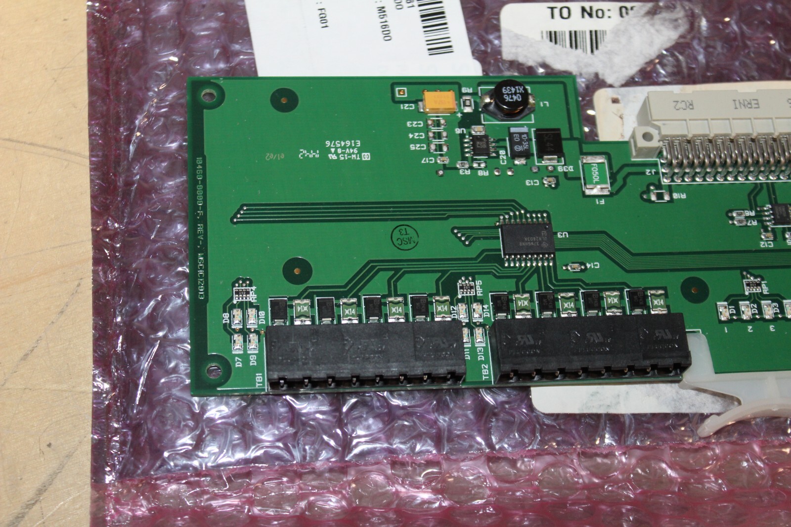 Mercury M5-16DO Access Control System Units Component Controller PCB PWM516DO