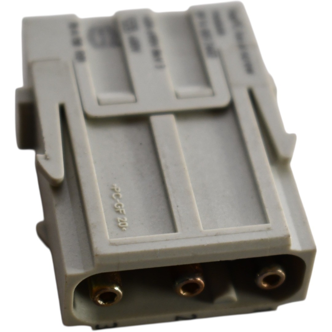 NEW Harting 09140032602 Han Modular Male Connector Insert 3 Position 40A 690V