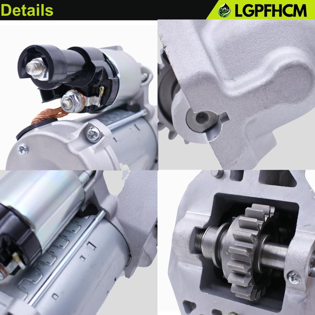 410-52318 Starter Motor Compatible with Acura MDX 2007 2008 2009 V6 3.7L | # 428