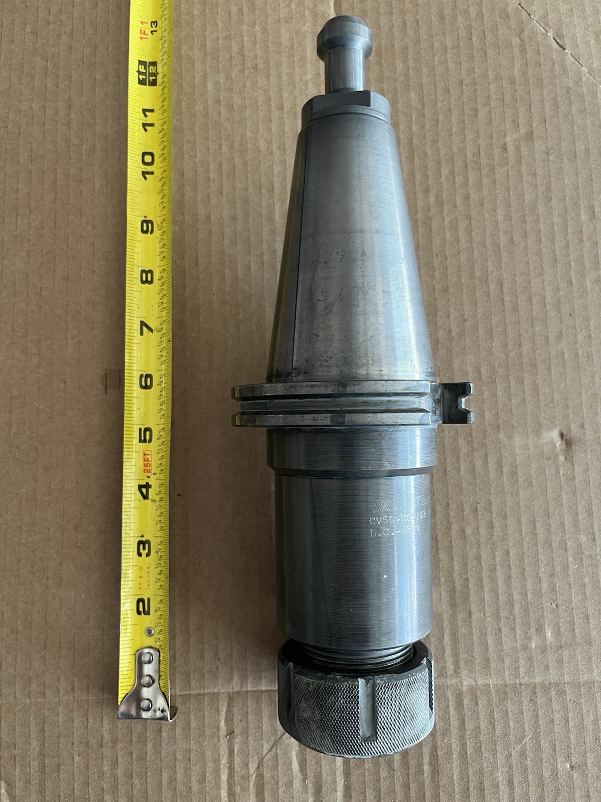 Carboloy Systems CAT50 Collet Chuck CV50-CC5.12-1000 CNC Tool Holder. #43. READ!