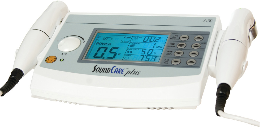 Roscoe Medical SoundCare Plus Pro Ultrasound Device w/ 1cm & 5cm Head DQ9275 NEW