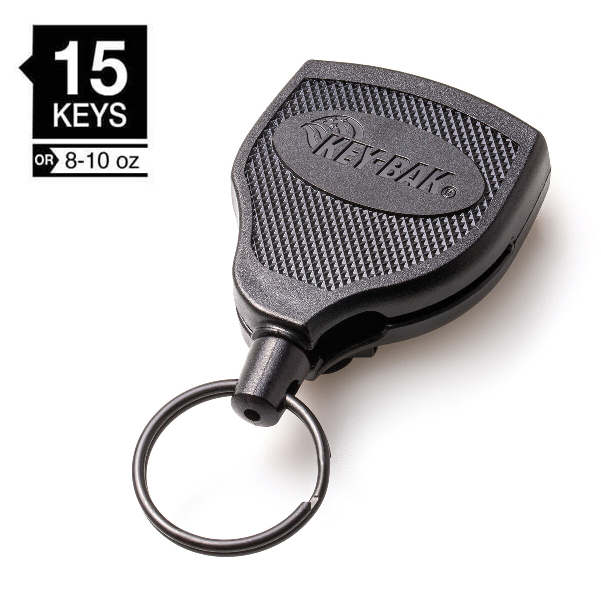 2 Pack -Key-Bak Super 48 Heavy Duty Retractable Reel w Kevlar Cord USA Made S48K