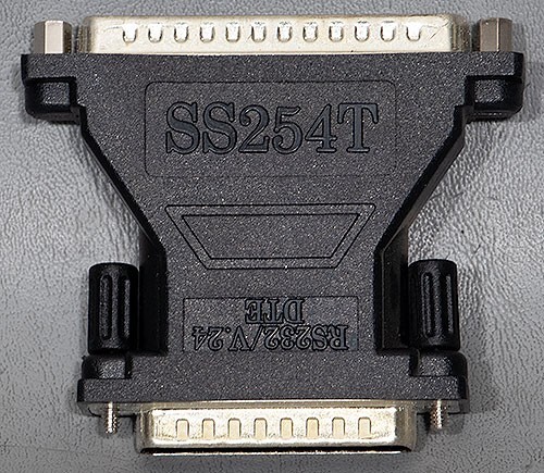 Sunrise Telecom SS254T/SS254-T RS232/V.24 DTE Adapter SunSet E10/E20