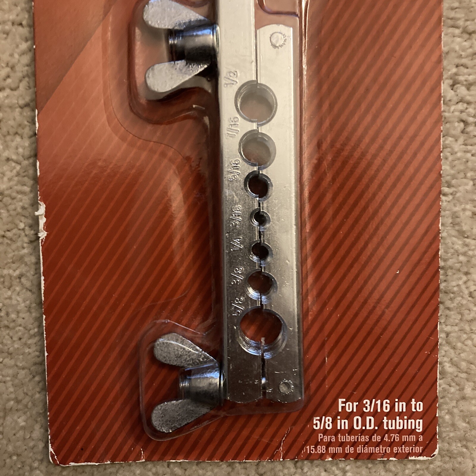 Ace Tube Flaring Tool 45221 3/16 in to 5/8 in O.D. Tubing New in Package
