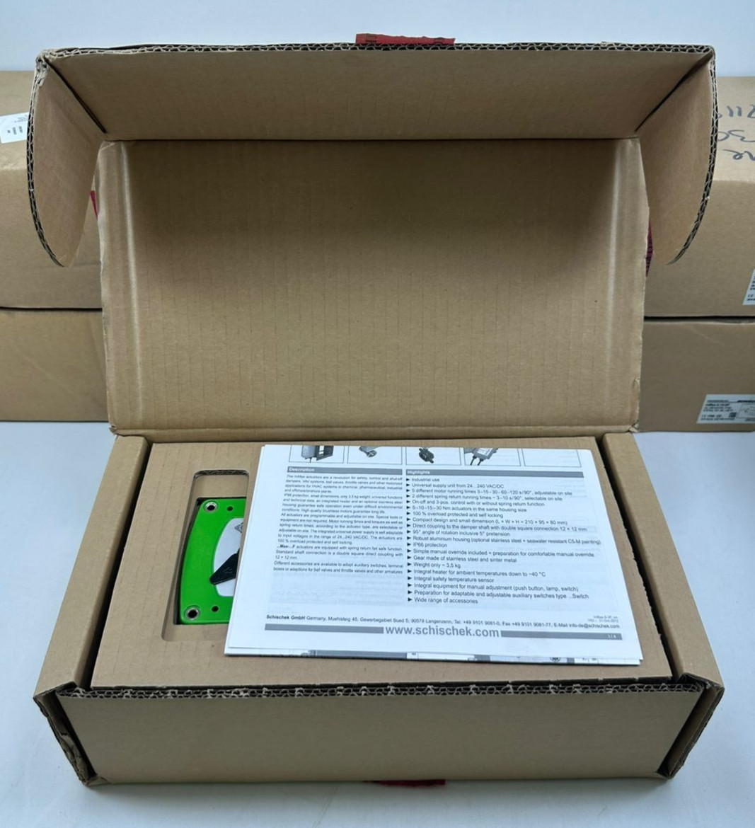 SCHISCHEK InMax-5.10-SF 1/4 TURN ACTUATOR 5/10 Nm