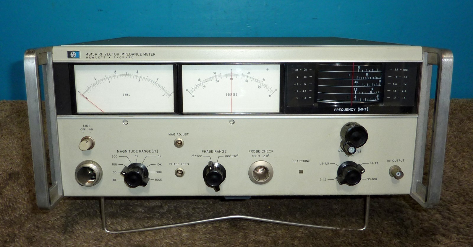 HP Hewlett Packard 4815A RF Vector Impedance Meter