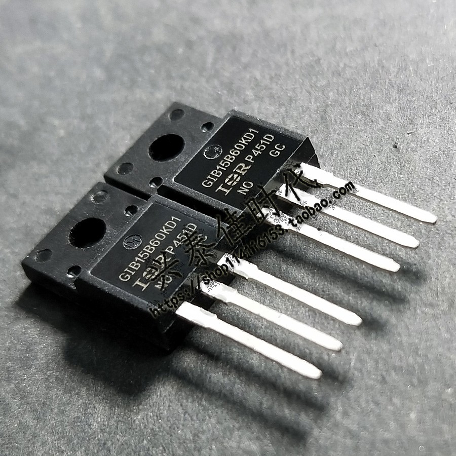 10PCS GIB15B60KD1 IRGIB15B60KD1 15A/600V TO-220F IGBT FET