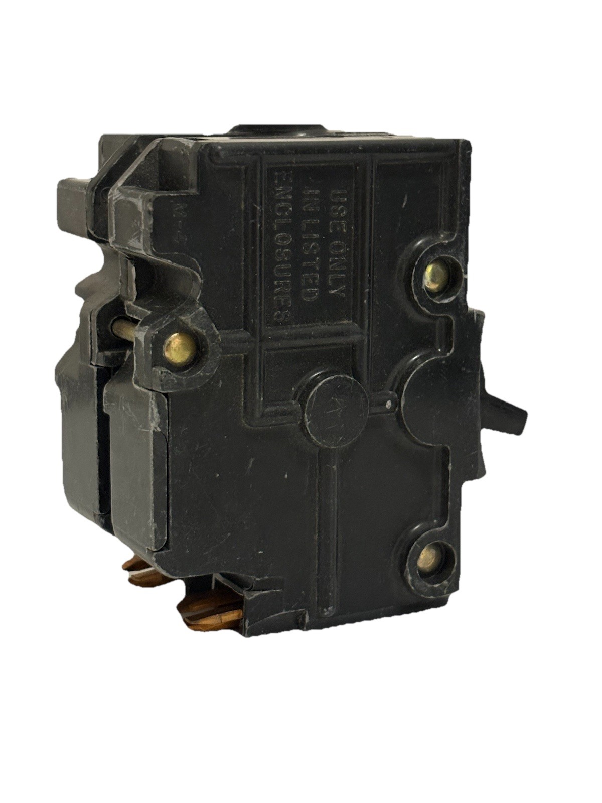 Federal Pacific FPE NA240 2 Pole 40 Amp Stab Lok Circuit Breaker – Red Handle