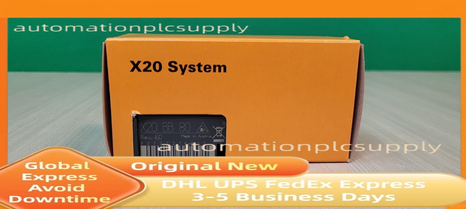 US Free TAX B&R X20BB80 X20 BB 80 Module New In Box Fast Free USA Shipping