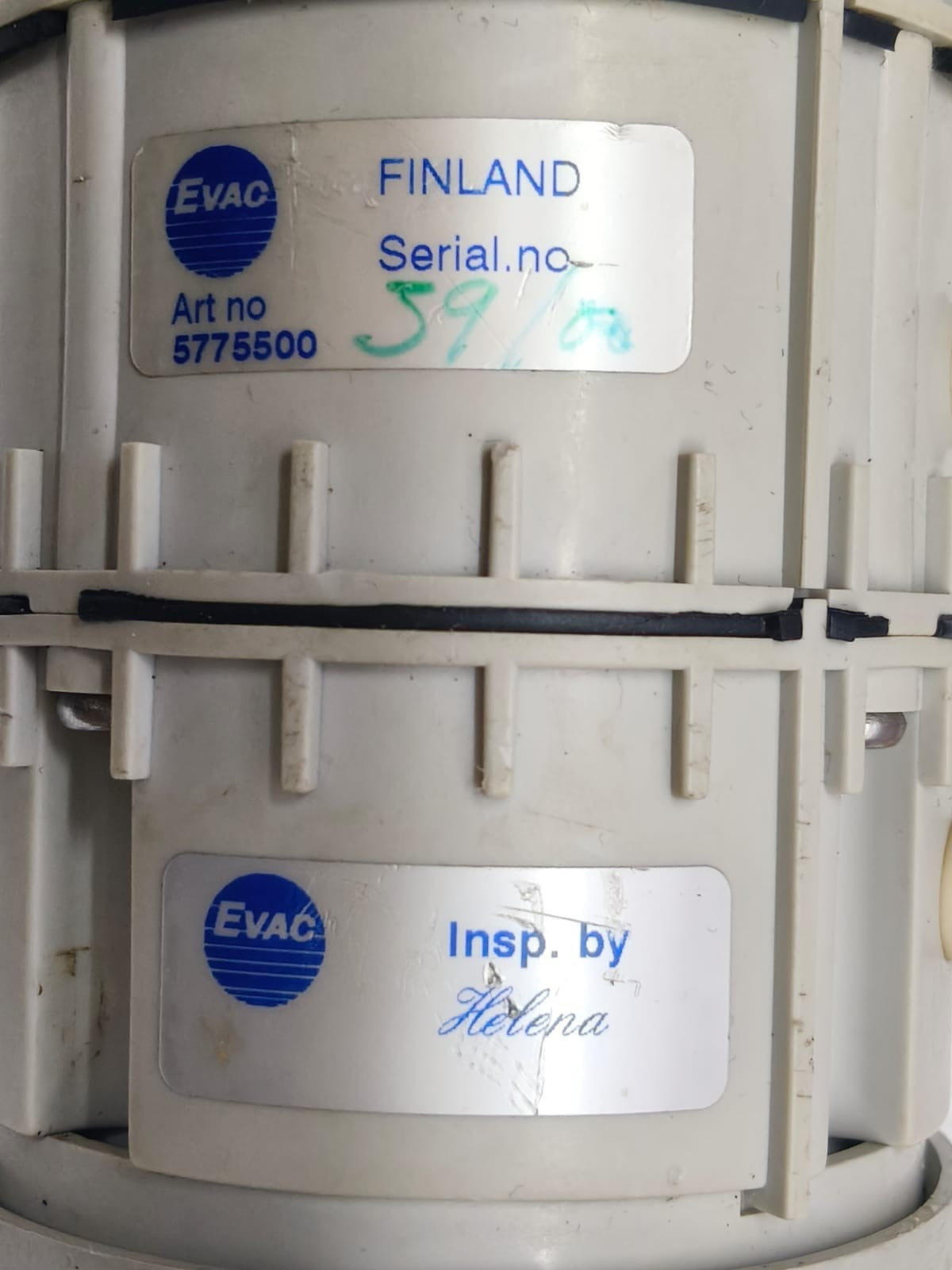 EVAC 5775500 Control Mechanism Finland Made