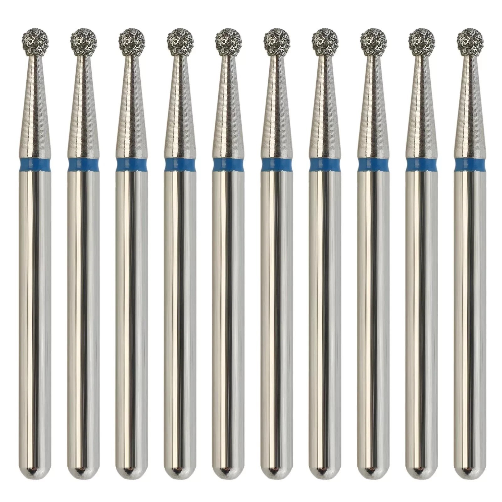 Dental Surgical FG 801/023 801L Friction Grip Long Round Ball Burs Diamond Burs