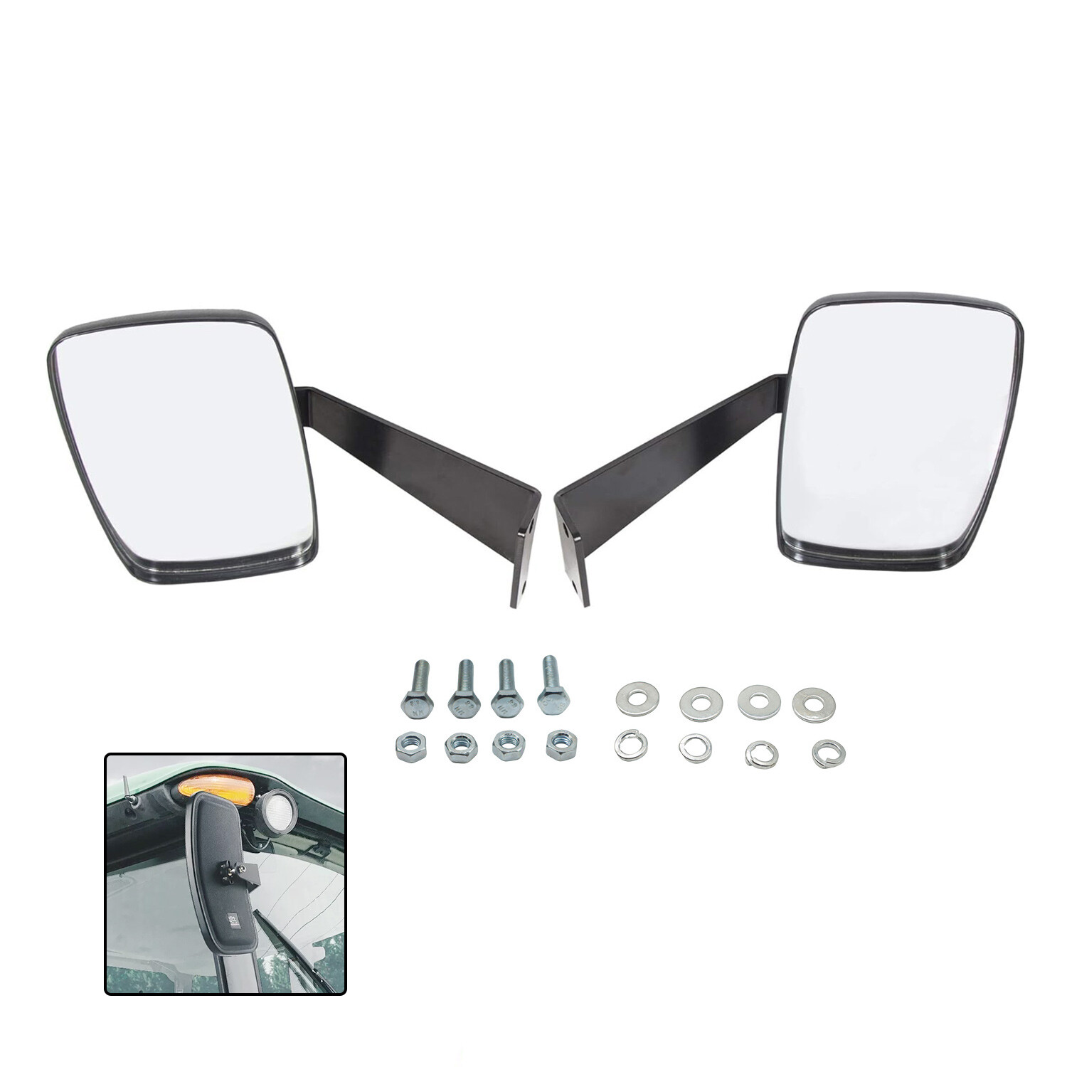 For JOHN DEERE 5000 & 6000 Series Left & Right Value Mirrors DM2455000