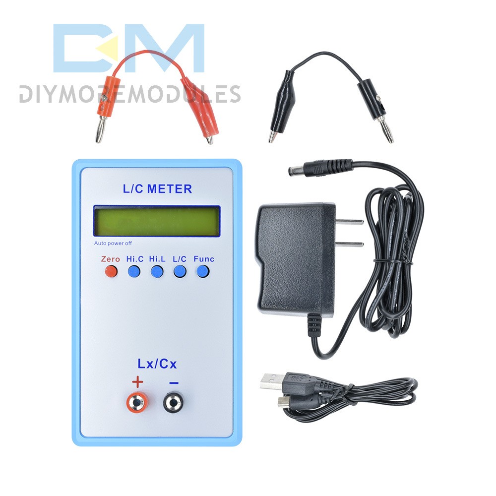 High Precision L/C Inductance Inductor Capacitance Multimeter Meter LC200A Tool